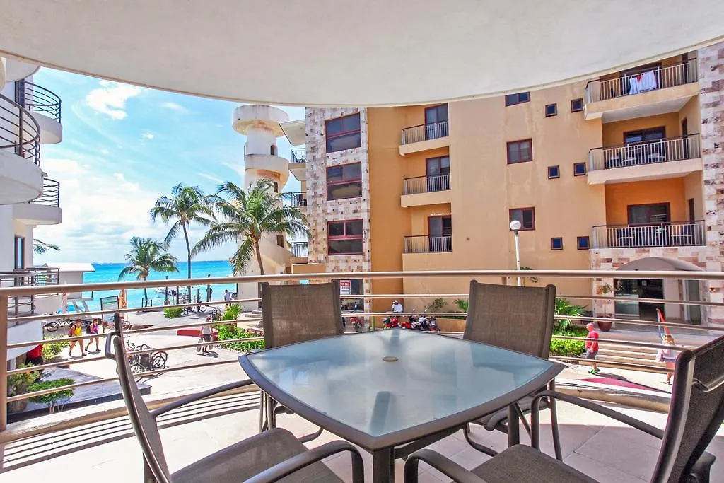Beachfront Condo, 2 Bedroom - Ocean View At Corto Maltes Playa del Carmen 0*,  Mexico